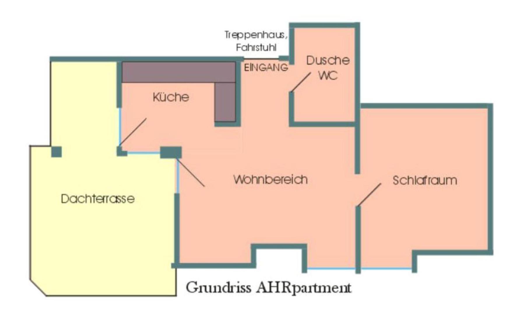 Ahrpartment Bad Neuenahr-Ahrweiler Ferienwohnung Екстер'єр фото